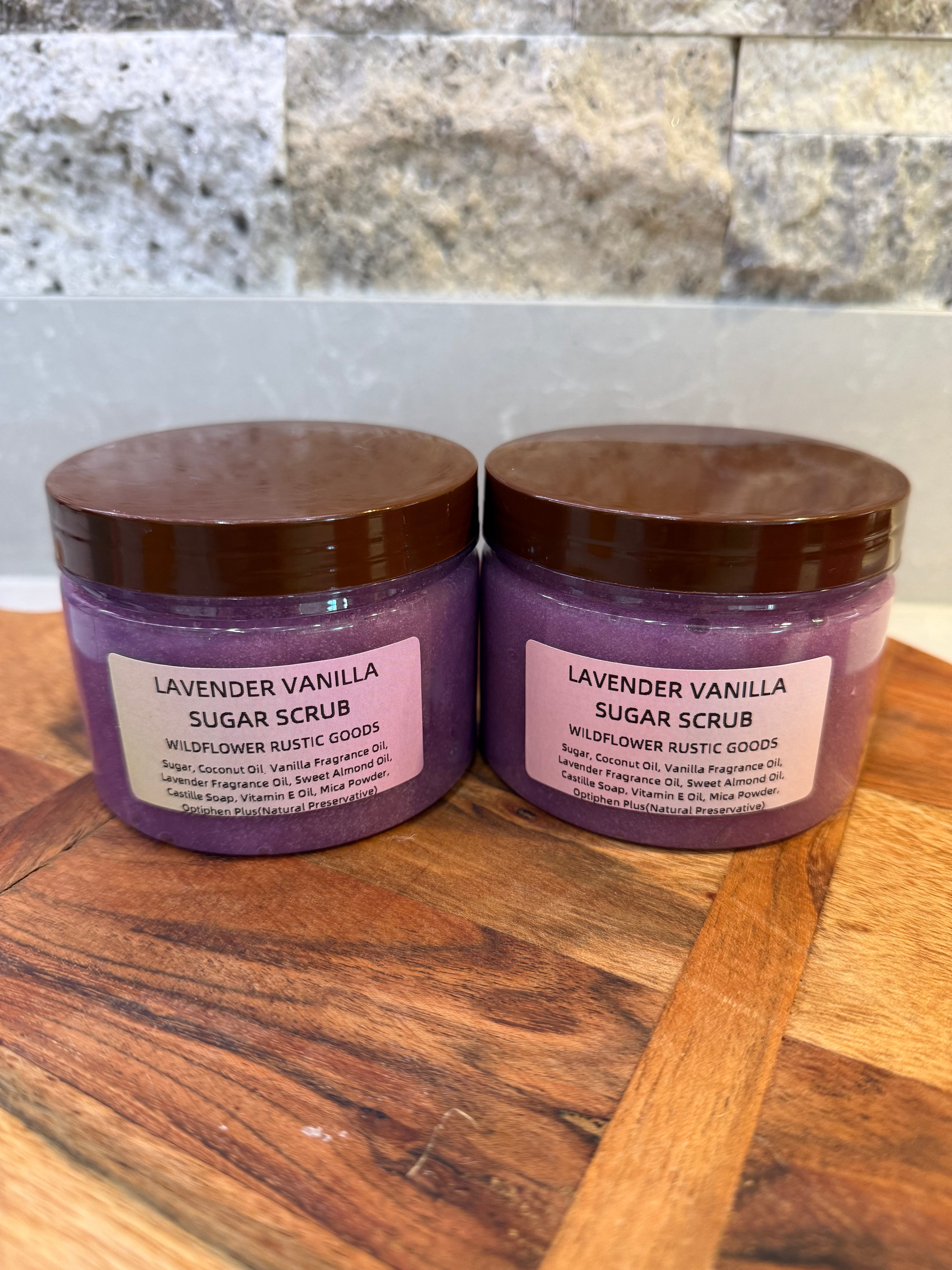 Lavender Vanilla Sugar Scrub